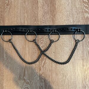 Killstar “learn from miseries” goth waist belt
Size XS-M
